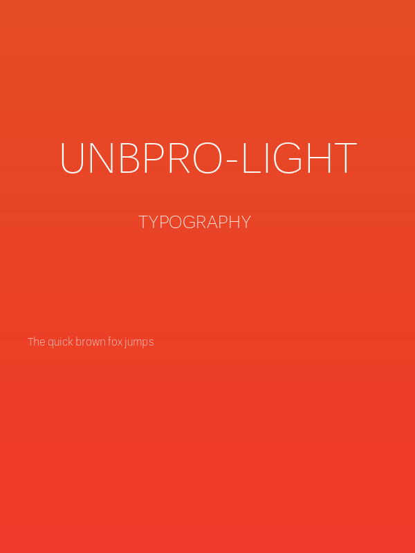 UnBPro-Light Poster