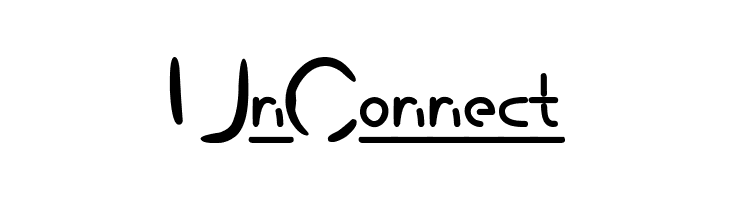 UnConnect  Free Fonts Download