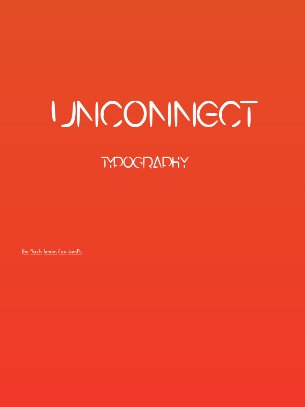 UnConnect Poster