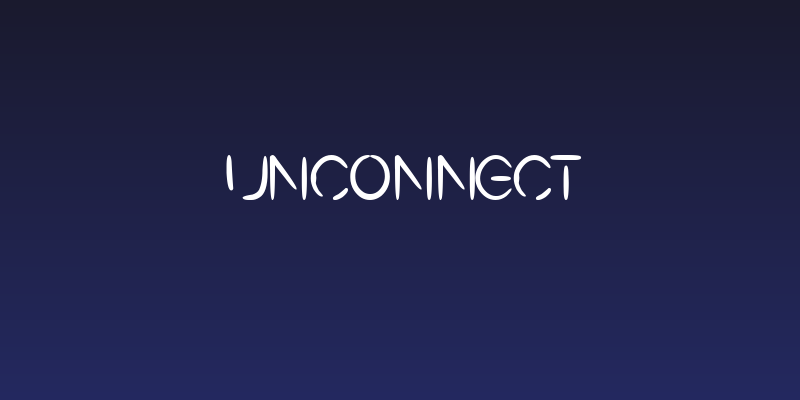 UnConnect Social Header