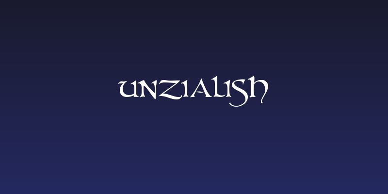 UnZialish Social Header
