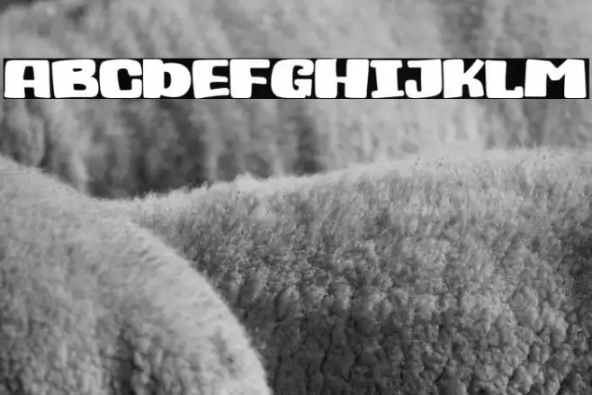 Una Casita En Canadá Font examples