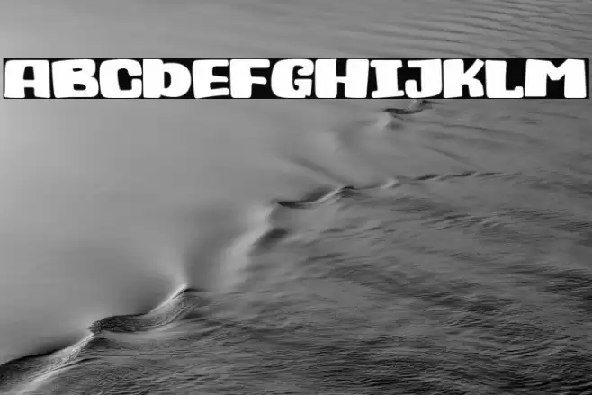 Una Casita En Canadá Font examples