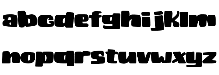Una Casita En Canadá Font LOWERCASE