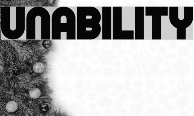 Unability Font examples