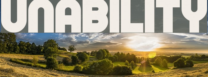 Unability Шрифта examples