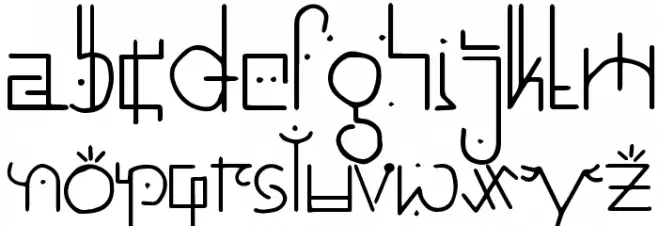 Unai Lines Caratteri MINUSCOLO