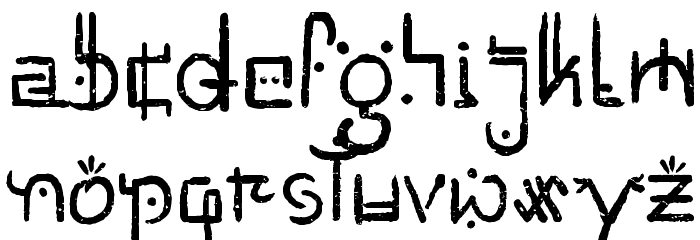 Unai Native Native Font LOWERCASE