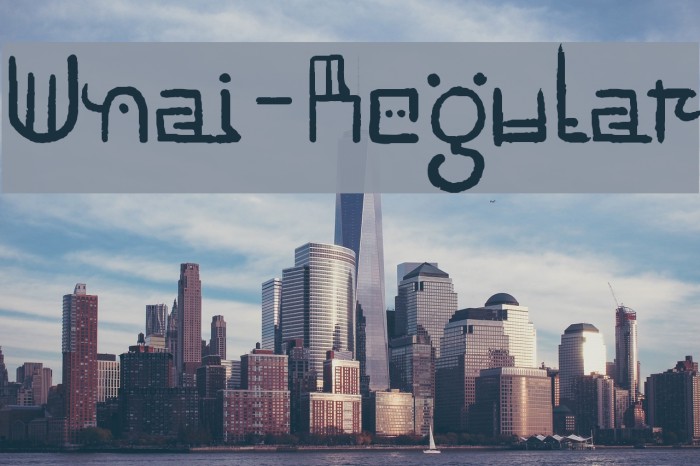 Unai-Regular Font examples
