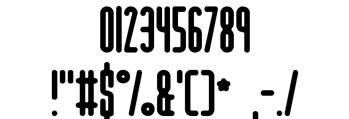 Unanimous Inverted BRK Font OTHER CHARS
