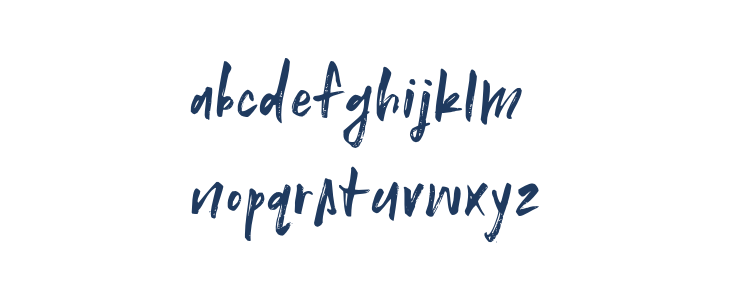 UnashamedDemo-Regular Lowercase