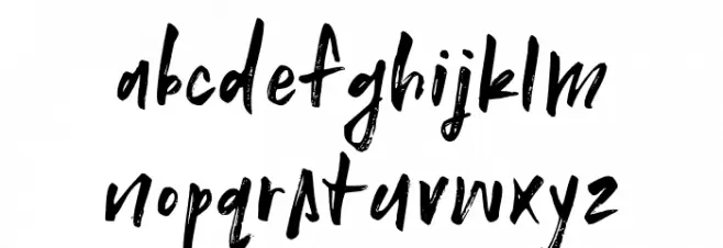 UnashamedDemo-Regular Шрифта строчной
