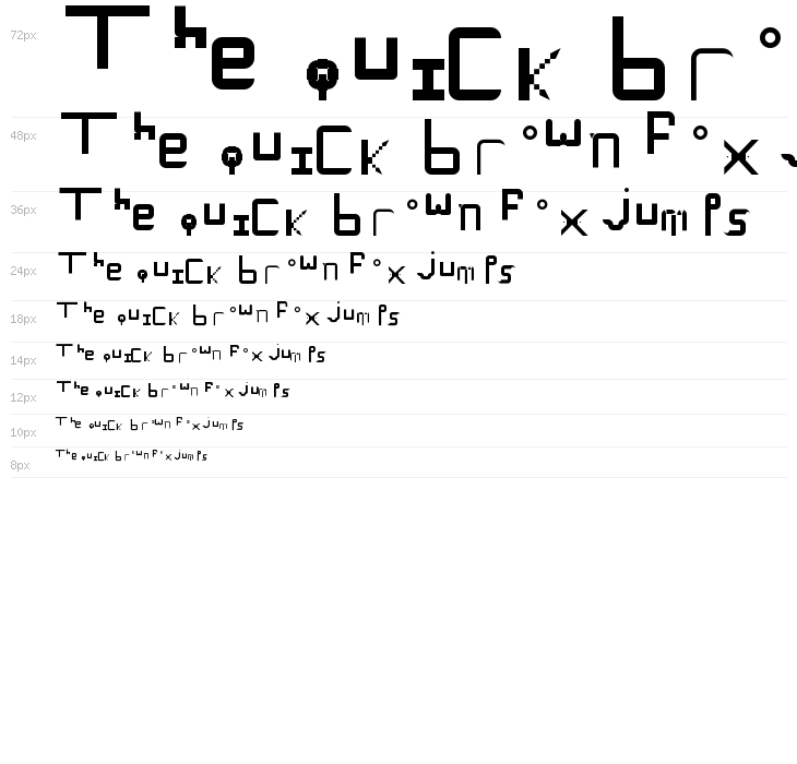 Unbalanced Regular Waterfall