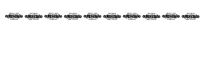 Unblessed Script Font OTHER CHARS