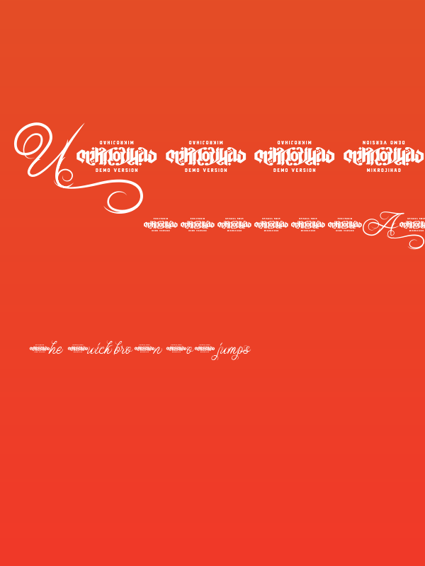 Unblessed Script Poster