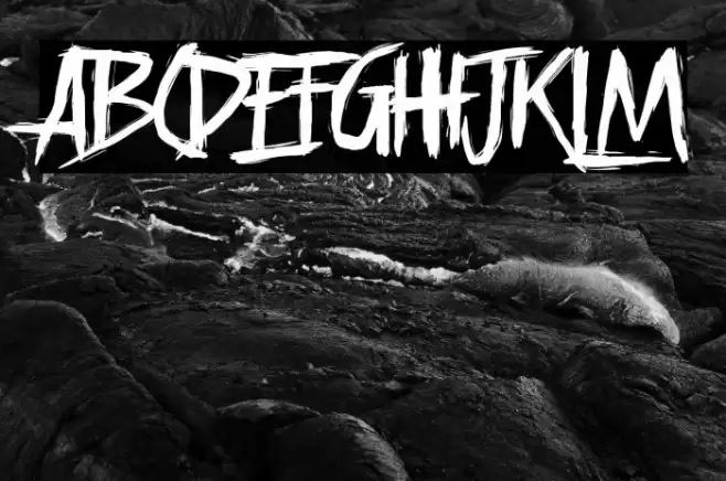 Unblessed Font examples