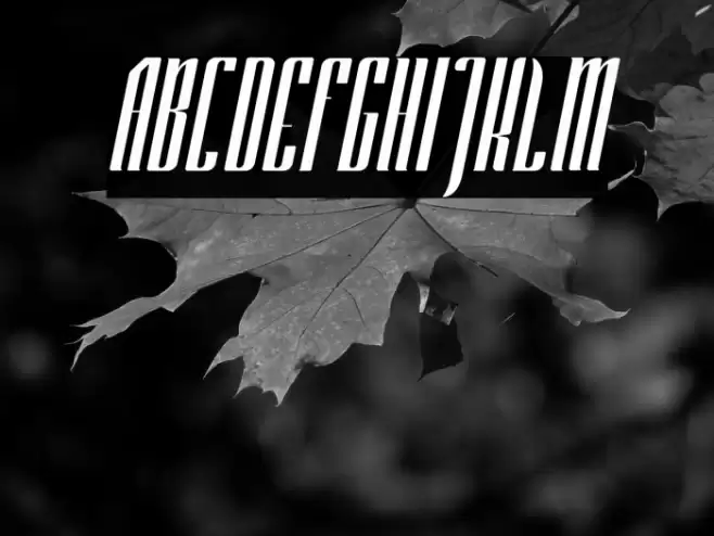 Unbockend Font examples