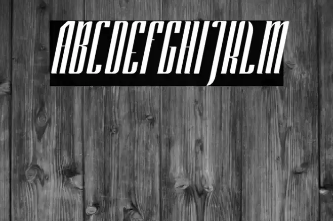 Unbockend Font examples