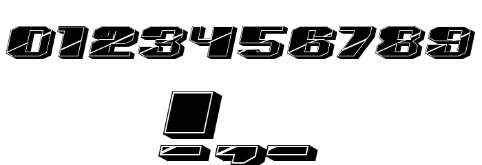 Unboxing Filled Regular Font OTHER CHARS