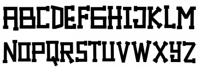 Unboxing Schriftart Kleinbuchstaben