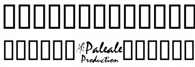Unca Pale 1 字体 大写