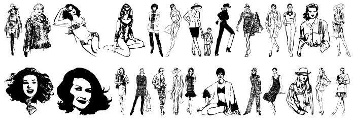 Unca'sWomen フォント 小文字
