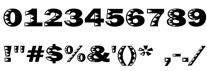 Uncey Font OTHER CHARS