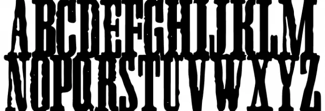 Unchained PERSONAL USE Regular Schriftart Groß