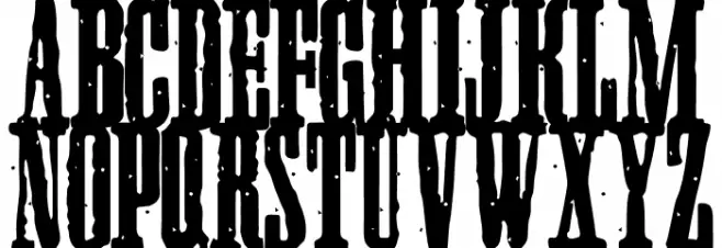 Unchained Rough PERSONAL USE Regular Schriftart Groß