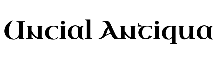 Uncial Antiqua Font