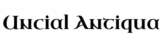 Uncial Antiqua  baixar fontes gratis