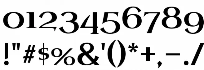 Uncial Antiqua Font OTHER CHARS