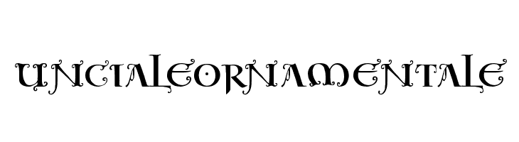 UncialeOrnamentale  Free Fonts Download