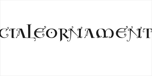 UncialeOrnamentale Logo