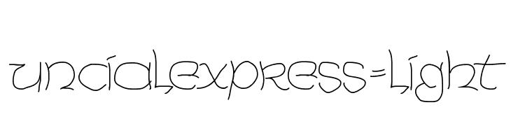 UncialeXpress-Light  baixar fontes gratis