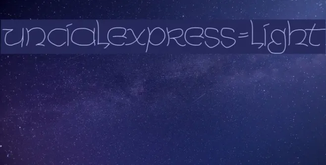 UncialeXpress-Light Example 2
