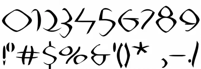 Uncitronica-Medium Font OTHER CHARS