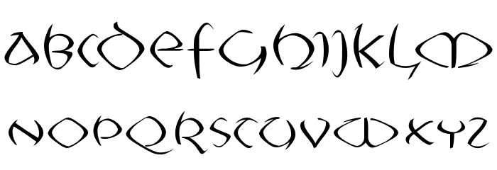 Uncitronica-Medium Font LOWERCASE