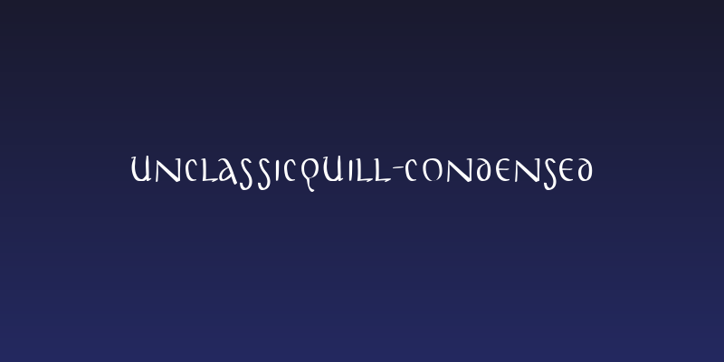 UnclassicQuill-Condensed Social Header