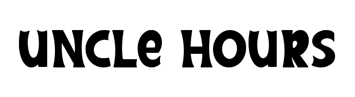Uncle Hours  font caratteri gratis