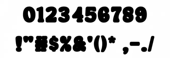 Uncle Sam Шрифта ДРУГИЕ символов