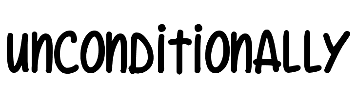 Unconditionally  les polices de caractères gratuit tlcharger