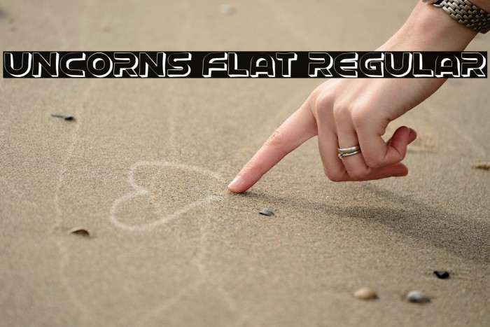 Uncorns Flat Regular Example 2