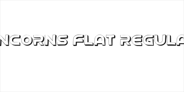Uncorns Flat Regular Logo