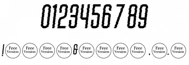 Uncracked Free Trial Font OTHER CHARS