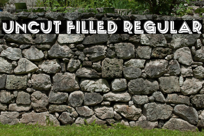 Uncut Filled Regular Example 1