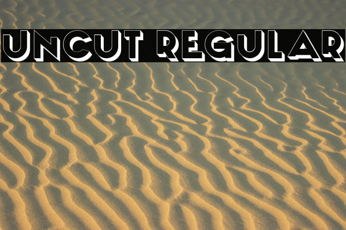 Uncut Regular Example 1