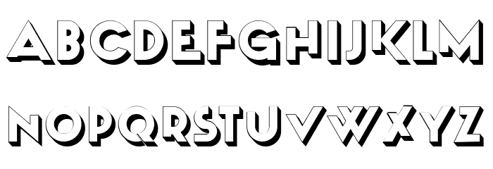 Uncut Regular Font LOWERCASE