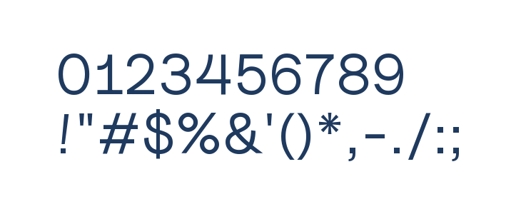 Uncut Sans VF Regular Other Characters