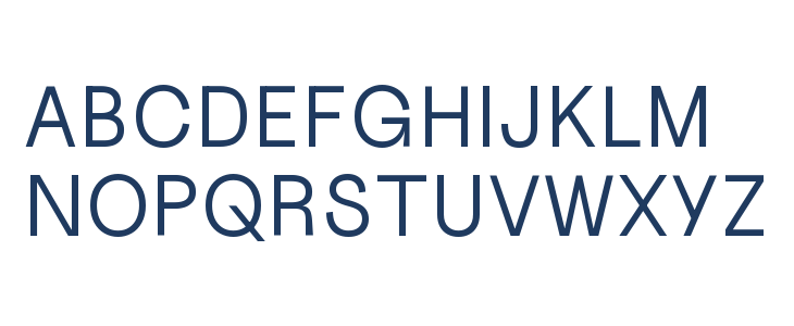 Uncut Sans VF Regular Uppercase